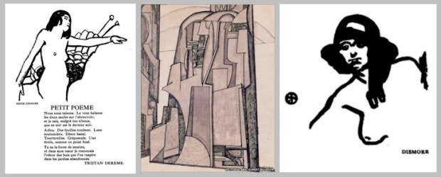 Three visual artworks by Jessie Dismorr